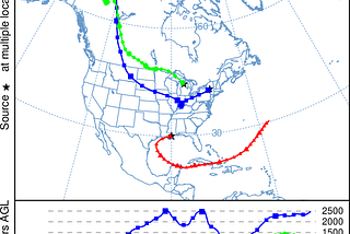 Week 5 2023: Canadian Cold air comes to the Eastern US. Heavy Rain for the South.