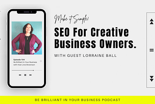 SEO For Creative Business Owners.