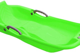 belli-be80344-green-snow-sled-2-seater-with-brake-and-handle-cord-for-kids-and-adults-8-x-17-9-x-35--1