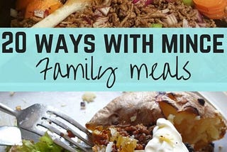 20 ways with mince to make family meals