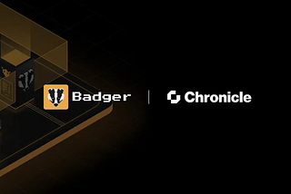 BadgerDAO and Chronicle Logos
