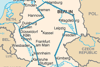 Solving the Travelling Salesman Problem with Python and Google tools