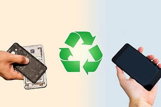 recycling of mobile phones