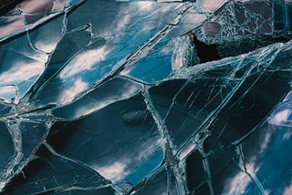 shattered glass