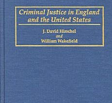 Criminal Justice in England and the United States | Cover Image