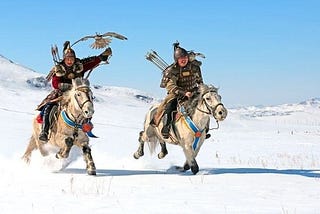 What did the Mongol Warriors during the conquests?