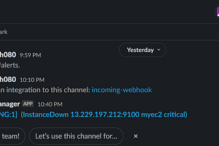 Prometheus Alert Manager Setup and Alert Configurations (Slack)