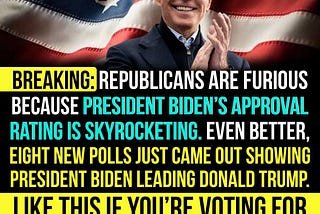 Joe Biden Is The Front Runner -We Are Winning!