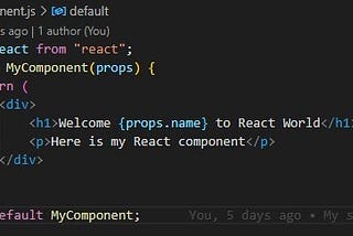 React .. Props & State .. In Summary