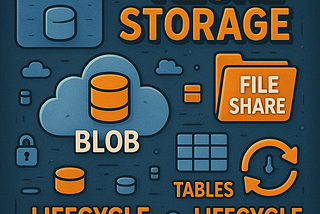 🔹🔹🔹Day 6: Azure Storage — Blob, File Share, Tables, and Lifecycle Management🔹🔹🔹