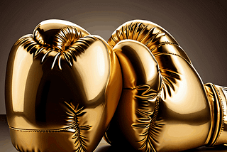 Gold Boxing Gloves-1