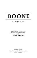 Boone | Cover Image