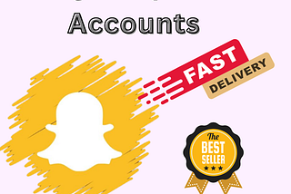 Buy Snapchat Accounts Premium Quality And Fast Delivery -100%