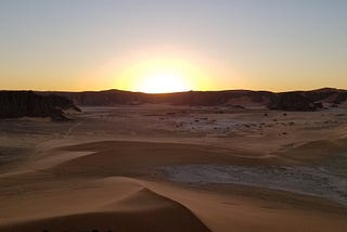 Searching for the Sunrise in the Sahara on New Year’s Day