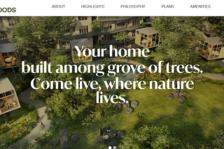 Live with Nature. In Nature : Rise of Ecocentric Real Estate Marketing in Bangalore