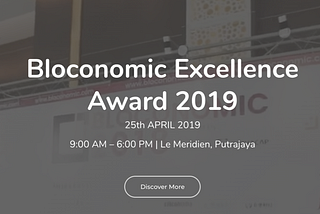ICONLOOP participated in ‘Bloconomic Excellence Award’