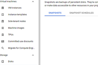 Snapshots and Images in Google cloud Platform