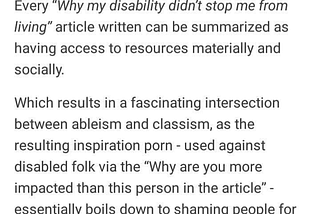 The difficulties faced by Disability Activism