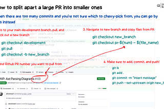 How to Split Apart a Larger PR into Smaller Ones with Git