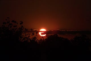 Semente de mundo no escuro da terra