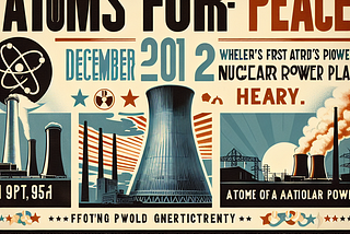 On December 20, 1951, the world's first nuclear power plant, EBR-I, generated electricity. Prior, energy hinged on coal, oil, hydro. Atoms for peace reshaped power's future.