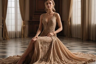 Tan-Color-Dress-1