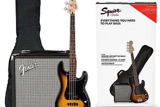 Squire Affinity PJ Bass Pack