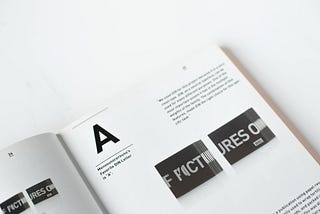 This is an illustration of an example of typography in a book