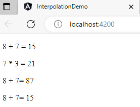 What is Interpolation in Angular ?