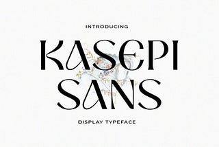 Kasepi Sans Font