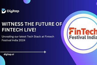 Latest tech stack showcase for BFSI @ Fintech Festival India 2024!