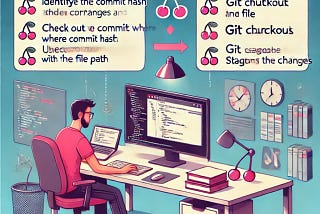 Cherry-picking a specific file