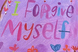 Card: I forgive myself