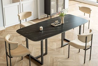 lowes-black-contemporary-modern-dining-table-composite-with-black-sand-steel-base-cz272-180-1
