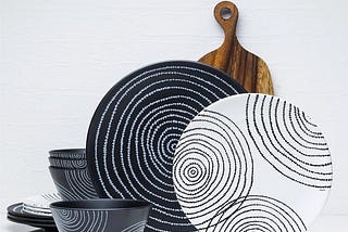 12pc-planet-melamine-plate-bowl-dinnerware-set-black-1