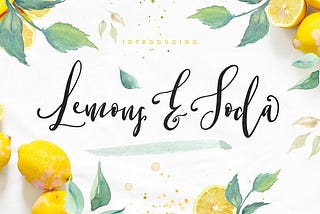 Lemons and Soda Font