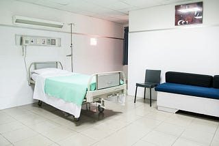 a hospital room