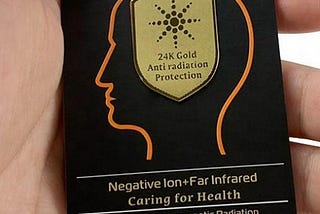 EMFDEFENSE™ Negative Ions Sticker