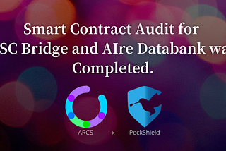 Smart Contract Audit for BSC Bridge and AIre Databank was Completed.