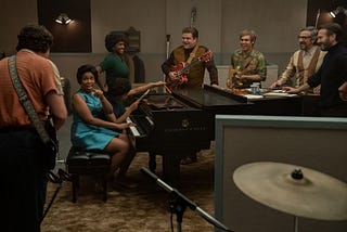 Aretha Franklin Played by Jennifer Hudson and The Respect Musicians