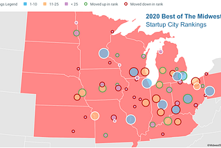 2020 Best of the Midwest: Startup Cities Rankings