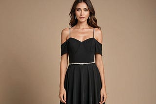 Black-Cold-Shoulder-Dress-1