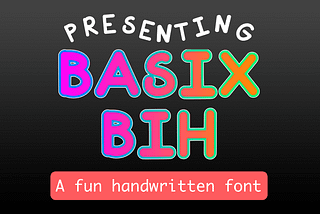 Basix Bih Font