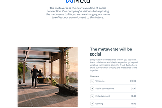 Enter the Metaverse