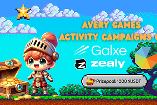Avery Games Launches Exciting Prize Pool on Galxe, Zealy, and Gleam