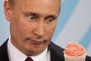 Putin Steals A Young Boy’s Cake