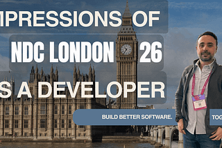 AI and NDC London 2026: A .NET Conference From a Developer’s Perspective