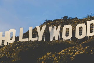 The Hollywood sign