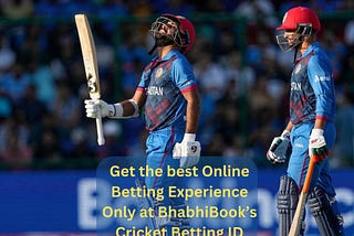 Take Your First Cricket Betting ID Now Only on Bhabhi Book