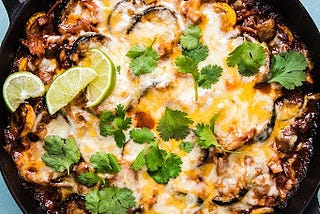 Vegetarian Enchilada Skillet